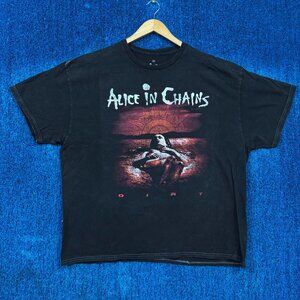 Alice In Chains Dirt Rock Mineral Wash T-Shirt Size 2X